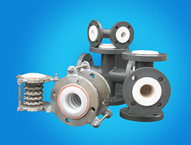 氟塑料內襯防腐管件